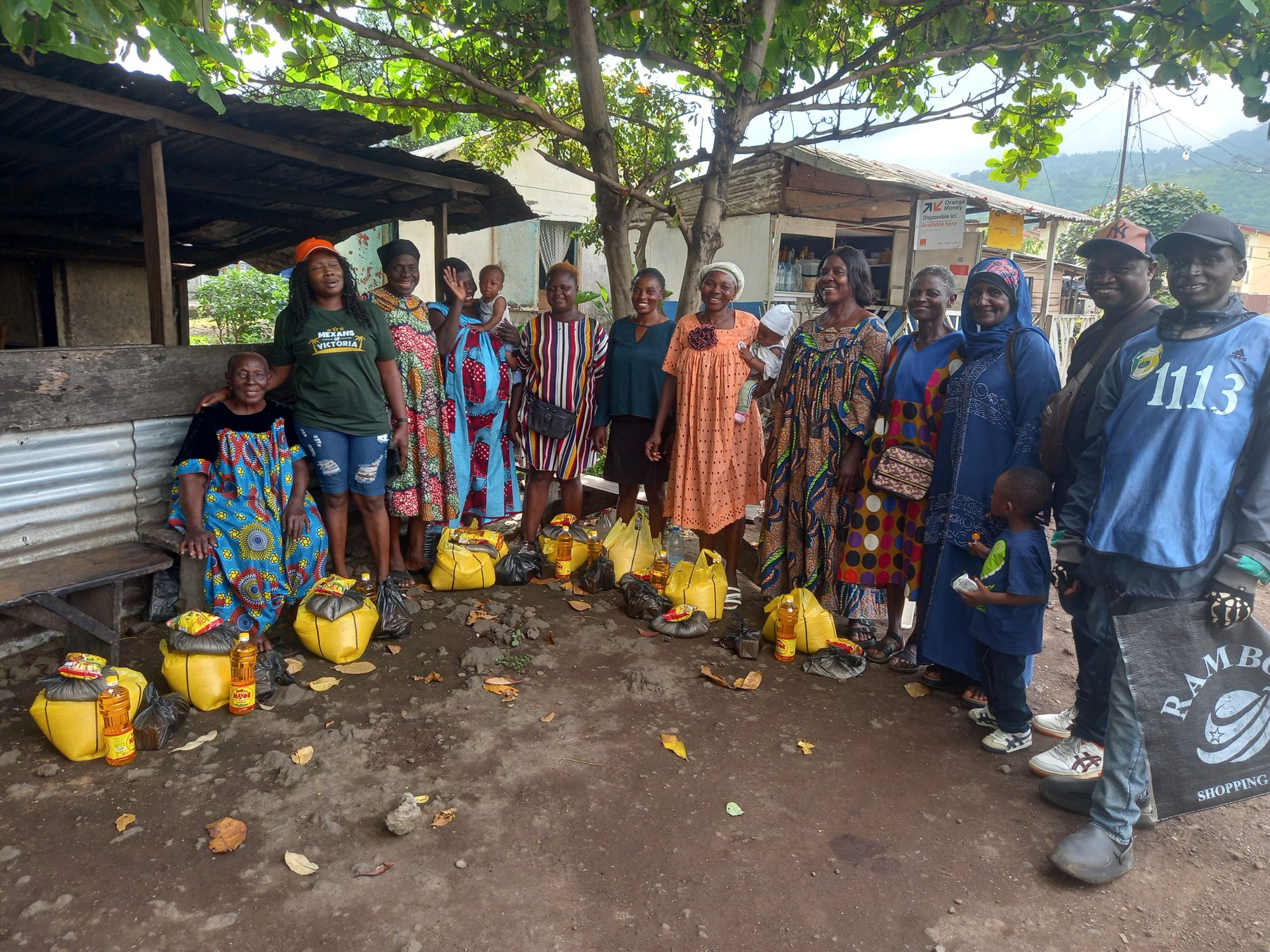 Group photo after an outreach