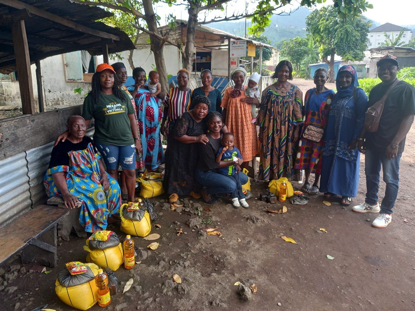 Smiles at the close of an outreach